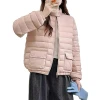 Clearance ribs down jacket for women, short style, with a high-end feel, 2025 new 90 duck down winter down jacket, Pinghu Item Picture